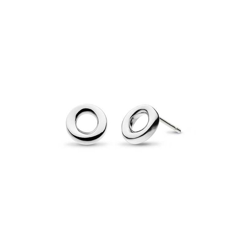 [23% off RRP] Kit Heath Bevel Cirque Silver Stud Earrings - 4189RP