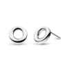 [23% off RRP] Kit Heath Bevel Cirque Silver Stud Earrings - 4189RP