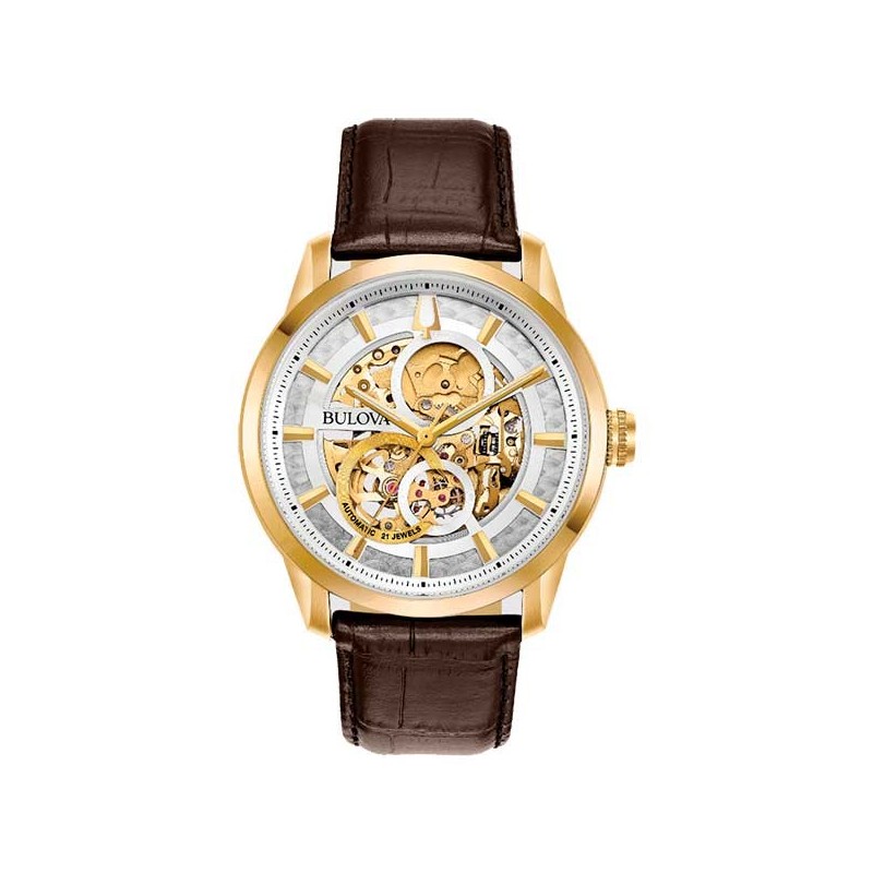 Bulova automatic gold watch hotsell