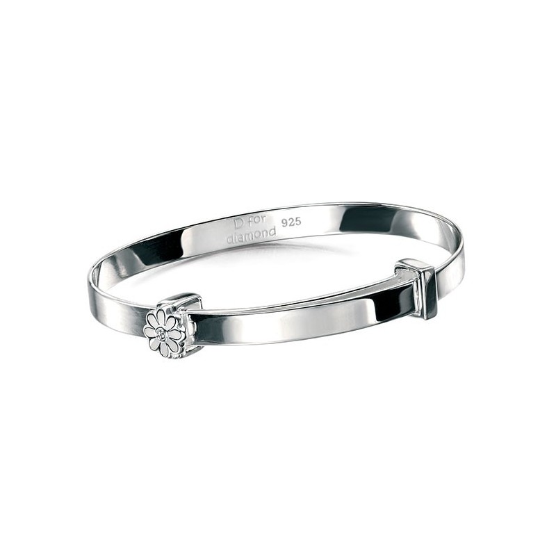 D for Diamond Daisy Bangle B4316 - 33% off RRP