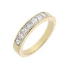 18ct Gold Princess Cut Diamond Eternity Ring - 1.00ct