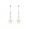 Freshwater Pearl & Diamond Drop EarringsCatalog  Products