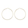 9ct Gold 60mm Hoop Earrings