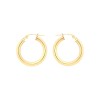 9ct Gold 20mm Hoop Earrings