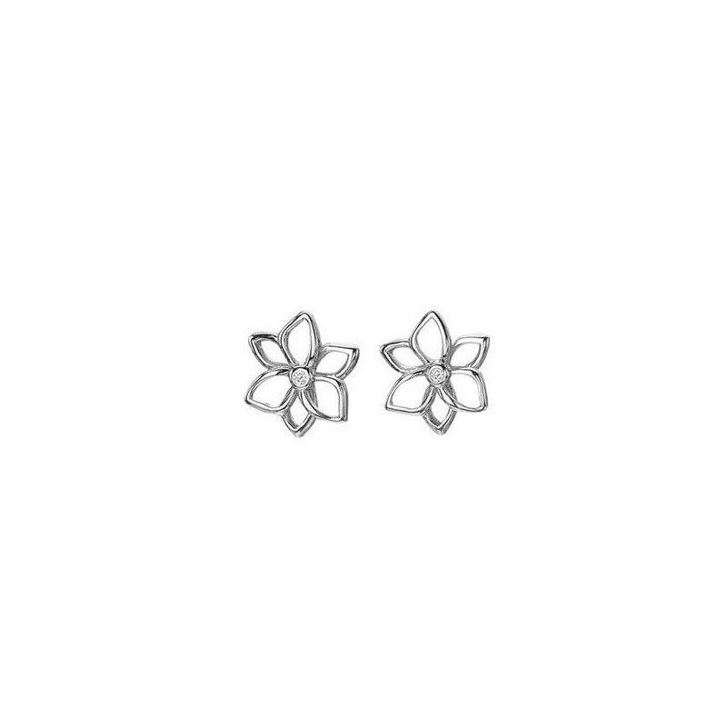 Hot Diamonds Amulets Flower Earrings - DE711