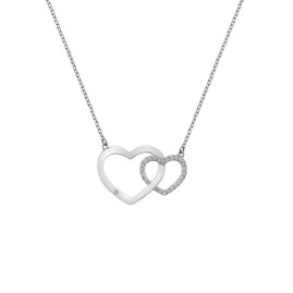 Hot Diamonds Bliss Interlocking Heart Pendant - DN128