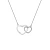 Hot Diamonds Bliss Interlocking Heart Pendant - DN128