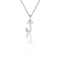 Hot Diamonds Sterling Silver Initial Pendant 'J' | Save 22% off RRP