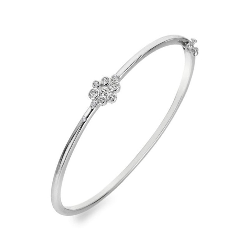 23% off RRP | Hot Diamonds Sterling Silver Bangle DC187