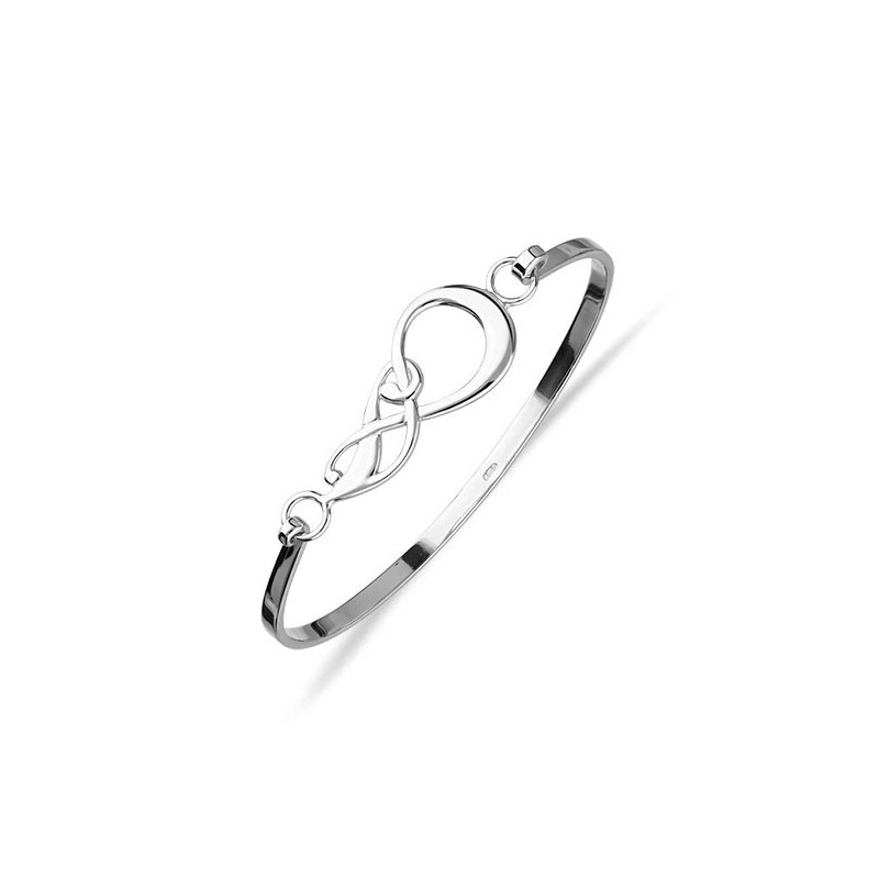 Ortak Liberty Sterling SilverCeltic Bangle - BG170