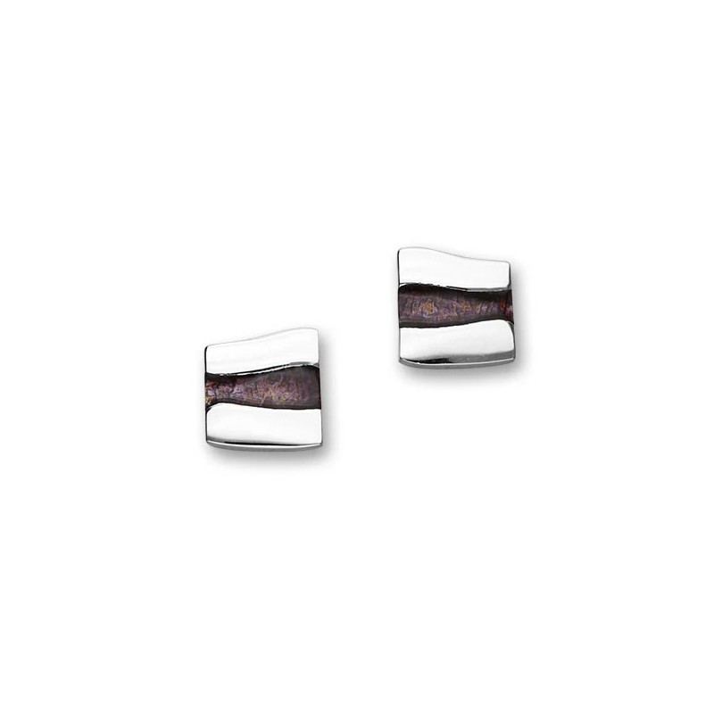 Ortak Arizona Sugar Pink Enamel Stud Earrings EE399