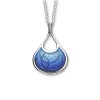 Ortak Elements Sterling Silver and Enamel Pendant - EP305