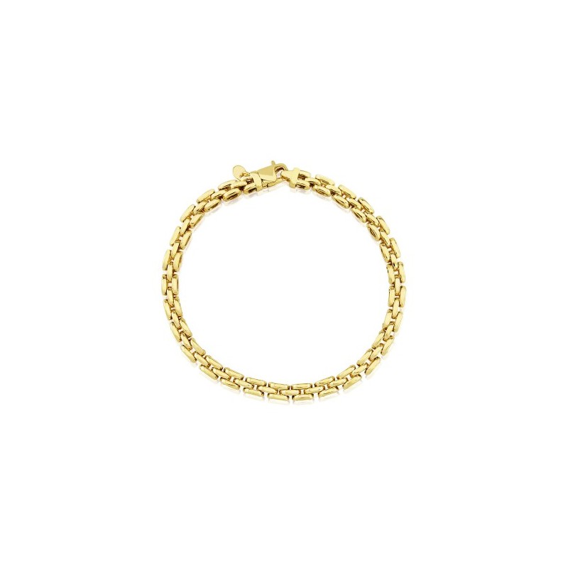 9ct Gold Panther Link Bracelet