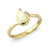 9ct Yellow Gold Opal Ring | Macintyres of Edinburgh