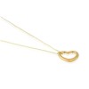 9ct Gold Open Heart Pendant & Chain