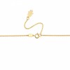 9ct Yellow Gold Infinity Necklet