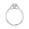 Platinum Diamond Solitaire Ring - 0.90cts E/SI1