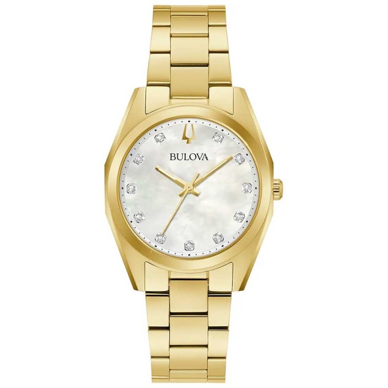 Bulova gold tone women's watches best sale