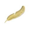 9ct Gold Feather Brooch