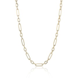 9ct Gold Figaro Chain Necklace 18"