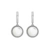 Hot Diamonds Mother-of-pearl Silver Drop Earrings - DE740