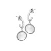 Hot Diamonds Mother-of-pearl Silver Drop Earrings - DE740