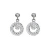 Hot Diamonds Orbit Silver Drop Earrings - DE744