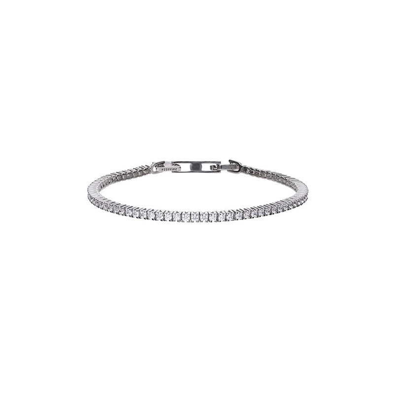 Diamonfire Silver Fine Cubic Zirconia Tennis Bracelet - [28% off RRP]