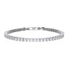 Diamonfire Silver Claw Set Zirconia Tennis Bracelet [Save 28% off RRP]