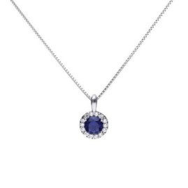 Diamonfire Blue Zirconia Solitaire Necklace [SAVE 29% off RRP]