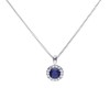 Diamonfire Blue Zirconia Solitaire Necklace [SAVE 29% off RRP]