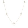 9ct Gold Mother-of-pearl Quatrefoil Necklace | Macintyres of Edinburgh