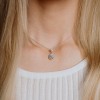 Diamonfire Pave Set Zirconia Teardrop Cluster Necklace - P4623