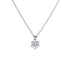 Diamonfire Silver 1 Carat Cubic Zirconia Pendant [29% off RRP]