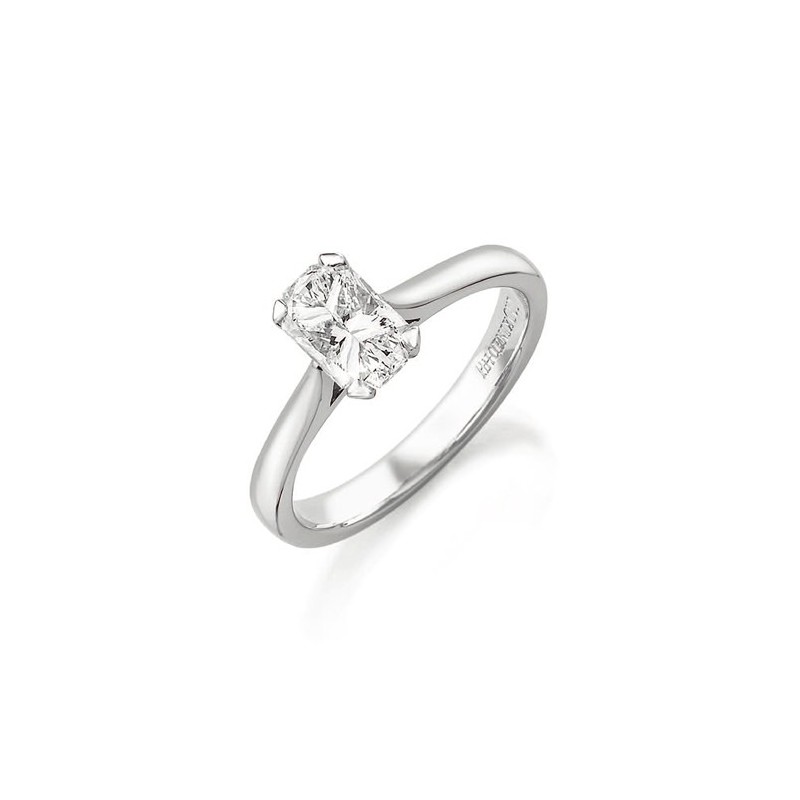 Platinum Phoenix Cut Diamond Solitaire Ring - 1.01cts F/VS2