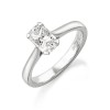 Platinum Phoenix Cut Diamond Solitaire Ring - 1.01cts F/VS2