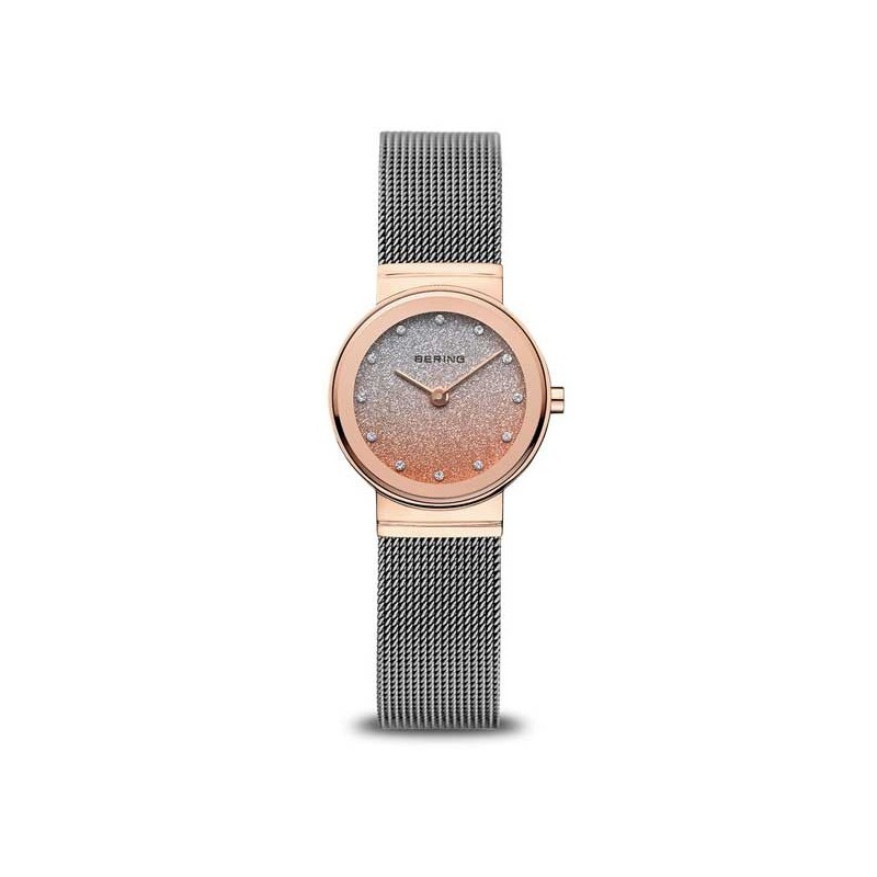 Bering Classic Rose Gold Tone & S/Steel Watch - 10126-0663