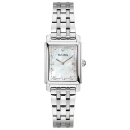 Bulova Ladies Sutton Diamond Dial Watch - 96P244