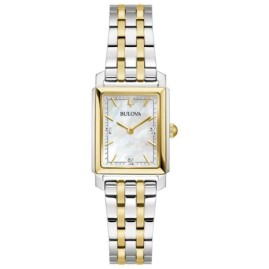 Bulova Sutton Ladies Two Tone Bracelet Watch - 98P220