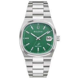 Bulova Super Seville Green Dial Watch 96B439 | 25% off RRP