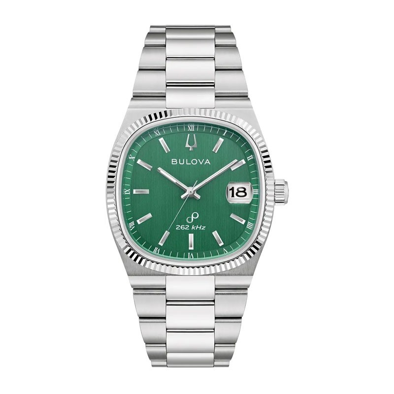 Bulova Super Seville Green Dial Watch 96B439 | 25% off RRP