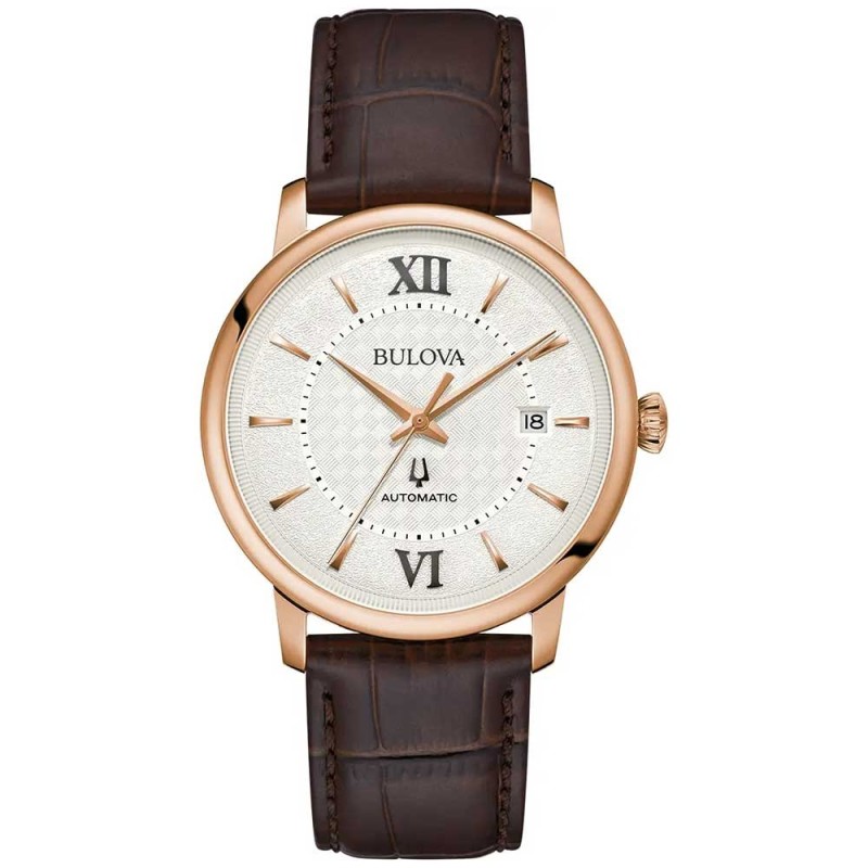 Bulova watch leather strap hotsell