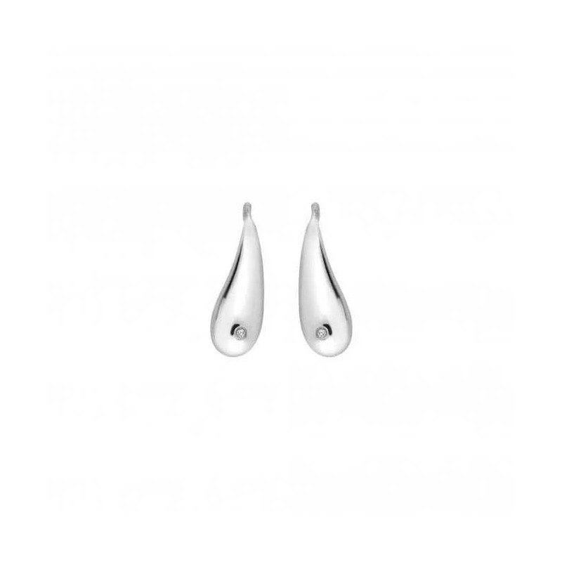 Hot Diamonds Sterling Silver Tide Earrings - DE786