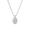 Hot Diamonds Sterling Silver White Topaz Oval Locket - DP771