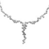 Diamonfire Sterling Silver Cubic Zirconia Bubble Necklace