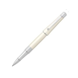 Cross Beverly White Lacquer Rollerball Pen - AT0495-2