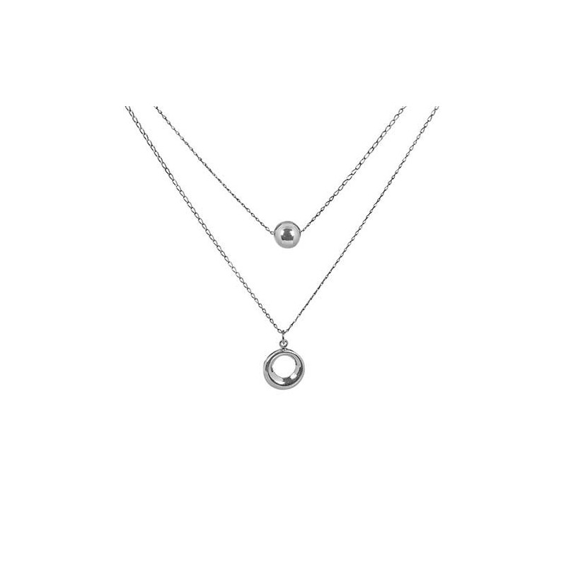 Tianguis Jackson Circle & Ball Layered Necklace - CY0005