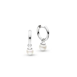 25% off RRP - Kit Heath Coast Tumble Pearl Mini Hoop Earrings