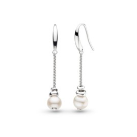 Kit Heath Coast Tumble Pearl Chain Drop Earrings - 50166FP