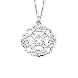 Ortak Sterling Silver Celtic Pendant - P100